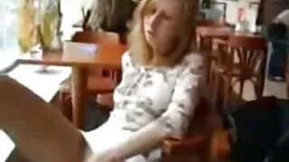 Loira com tesão milf ...